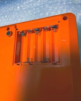 Casio MT-11 Orange Vintage Mini Synthesizer Japan Rare 1980s