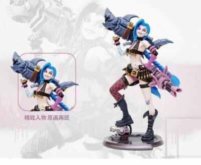 new League of Legends Jinx Collectible Action Figure 26cm New Hot