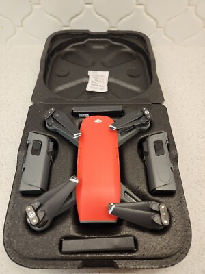 DJI Spark CP.PT.000735 Quadcopter - Lava Red for sale online | eBay