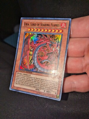 Yu-Gi-Oh Uria Lord Of Searing Flames LC02 Limite Edition Ultra
