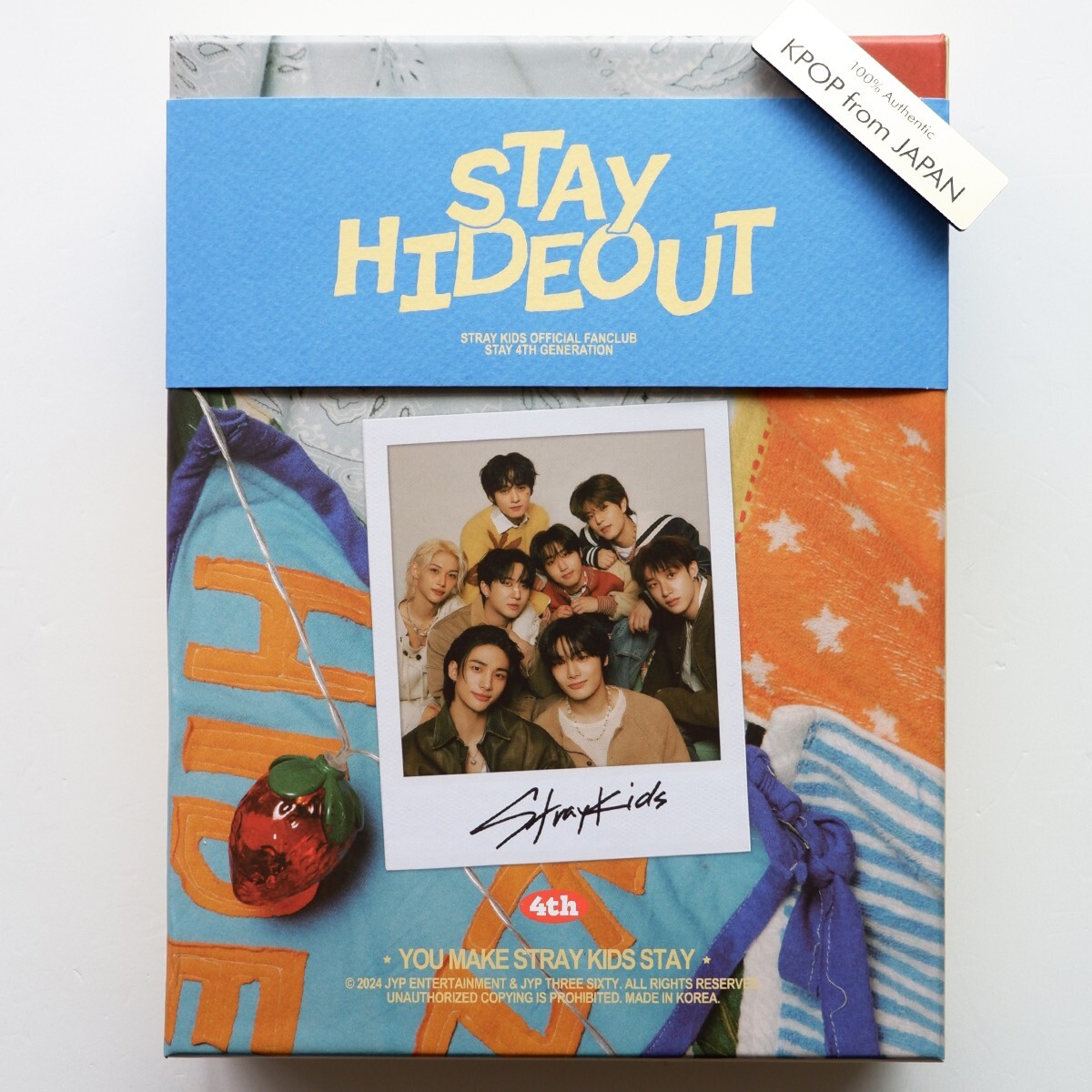 Stray Kids 4th Membership Welcome Kit FULL set Official Fanclub