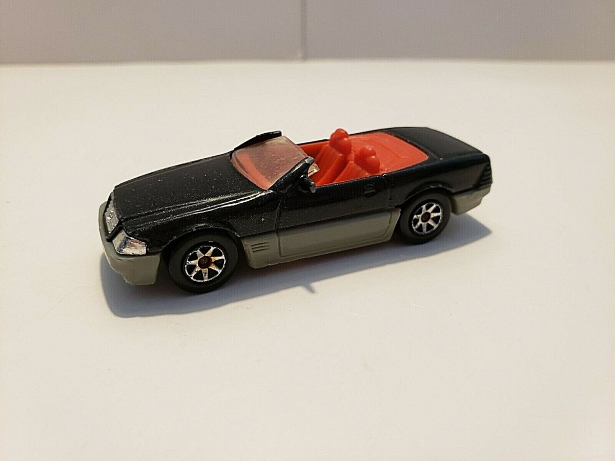 1989 Mattel Hot Wheels Mercedes Benz 500 SL Convertible Black