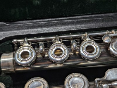 Pearl SS-98 RB Solid Silver open hole Flute Hand Made In JAPAN | eBay