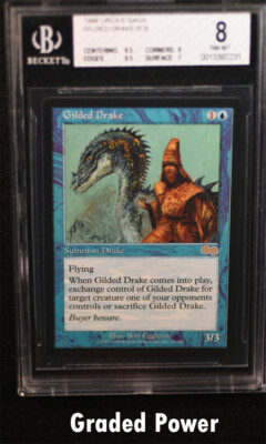 Urza's Saga Gilded Drake BGS 8 (2231) Magic MTG | eBay