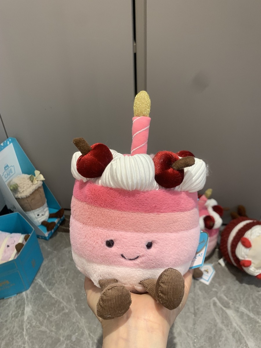 Jellycat London Harrods Cheryl Cherry Cake - Christmas gifts | eBay