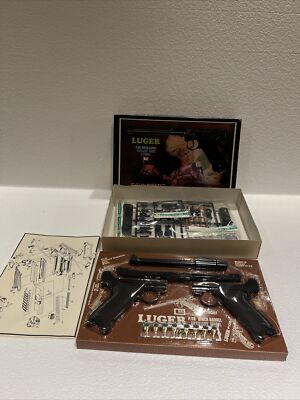 Vintage L&S Luger P.08 Artillery Model Japan 1:1 Scale Model KIT