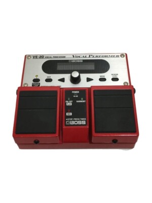 Boss VE-20 Vocal Effector Performer Vocal Processor Multi-Effects