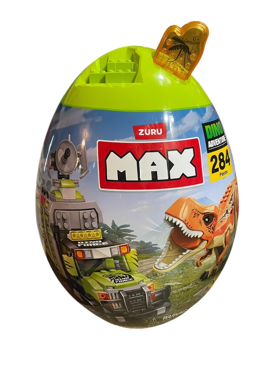 BRAND NEW, ZURU MAX, T-REX ATTACK Large Dino Adventure Eggs, 284