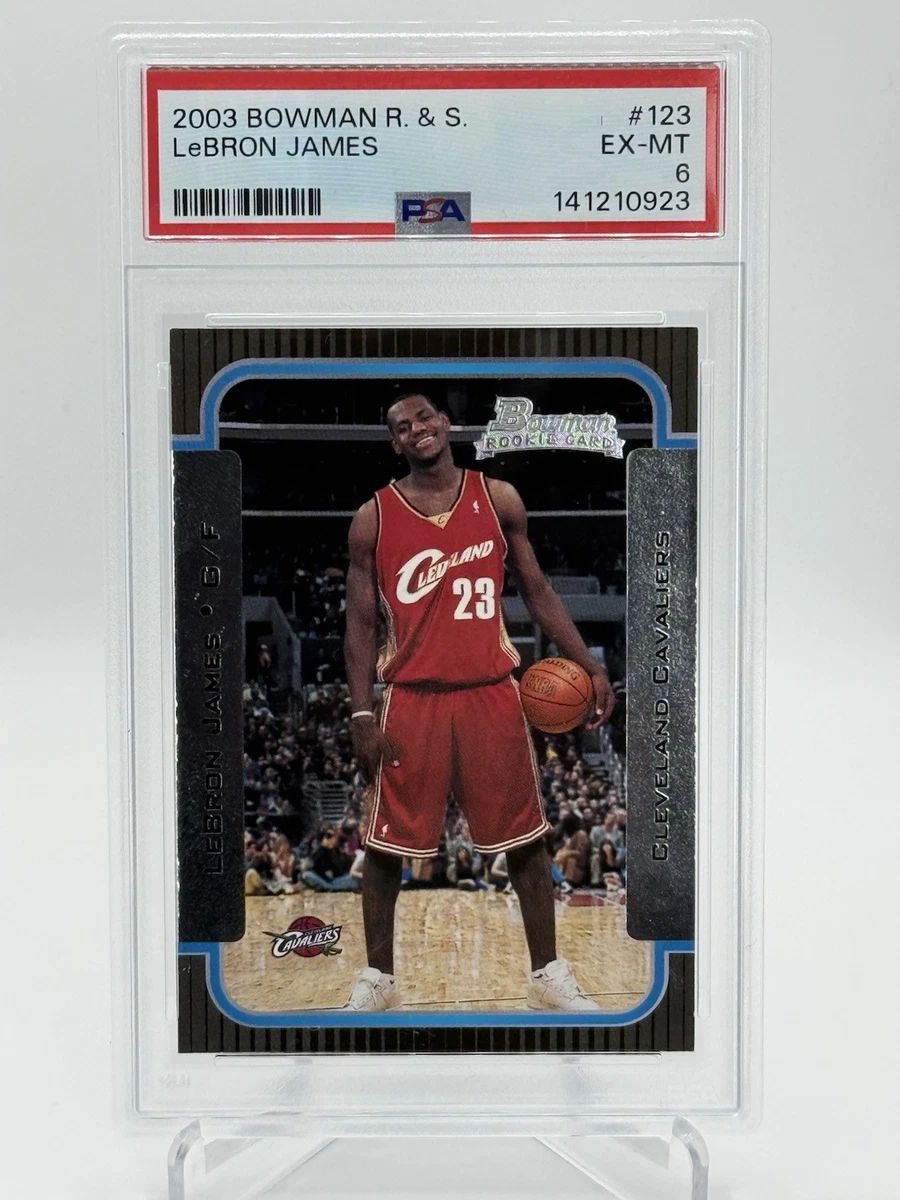 Bowman LeBron James Basketball Rookie Sports Trading Cards