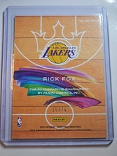 Rick Fox Basketball Sports Trading Card Singles Autographed for