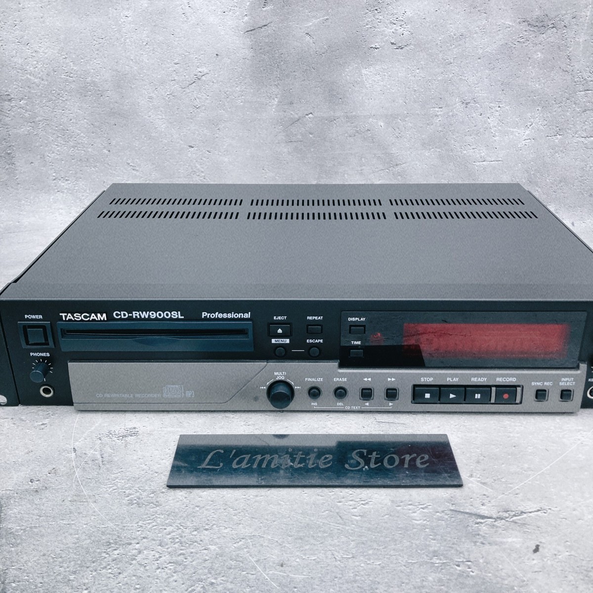 Tascam CD-RW900SL Professional CD Recorder CDRW900SL Japan Black