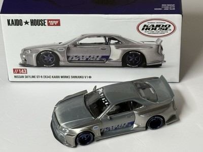 CHASE Kaido House 1:64 Nissan Skyline GT-R (R34) SHINJUKU V1