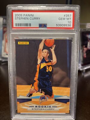 2009-10 Panini Stephen Curry # 357 GEM MT PSA 10 Rookie | eBay