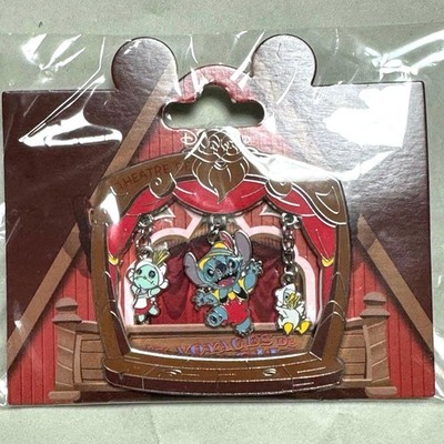 Disneyland Paris Stitch Pinocchio Pin Badge Disney pin collectible