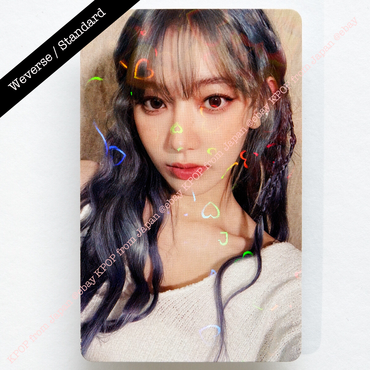 SAKURA LE SSERAFIM EASY JAPAN Weverse UMS Lucky Draw POB Photocard