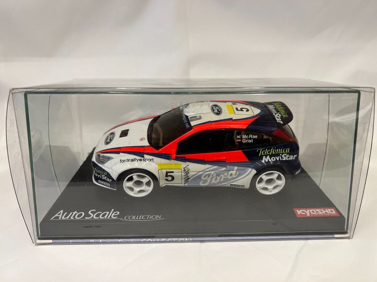 1/28 Kyosho Mini-z Ford Focus RS WRC 2002 #5 Colin McRae MZC29W2