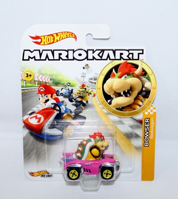 Mariokart Bowsers Castle Chaos Track Hot Wheels ~ Plus Bowser