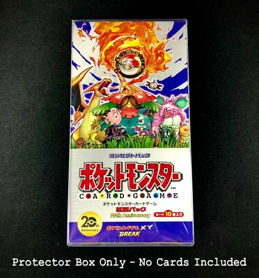 Pokemon XY Sealed 20th Anniversary CP6 Japanese Booster Box for
