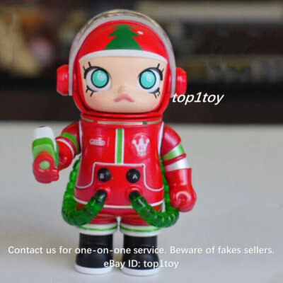 POP MART KENNYSWORK Mega Collection 100% Space Molly 1 Christmas