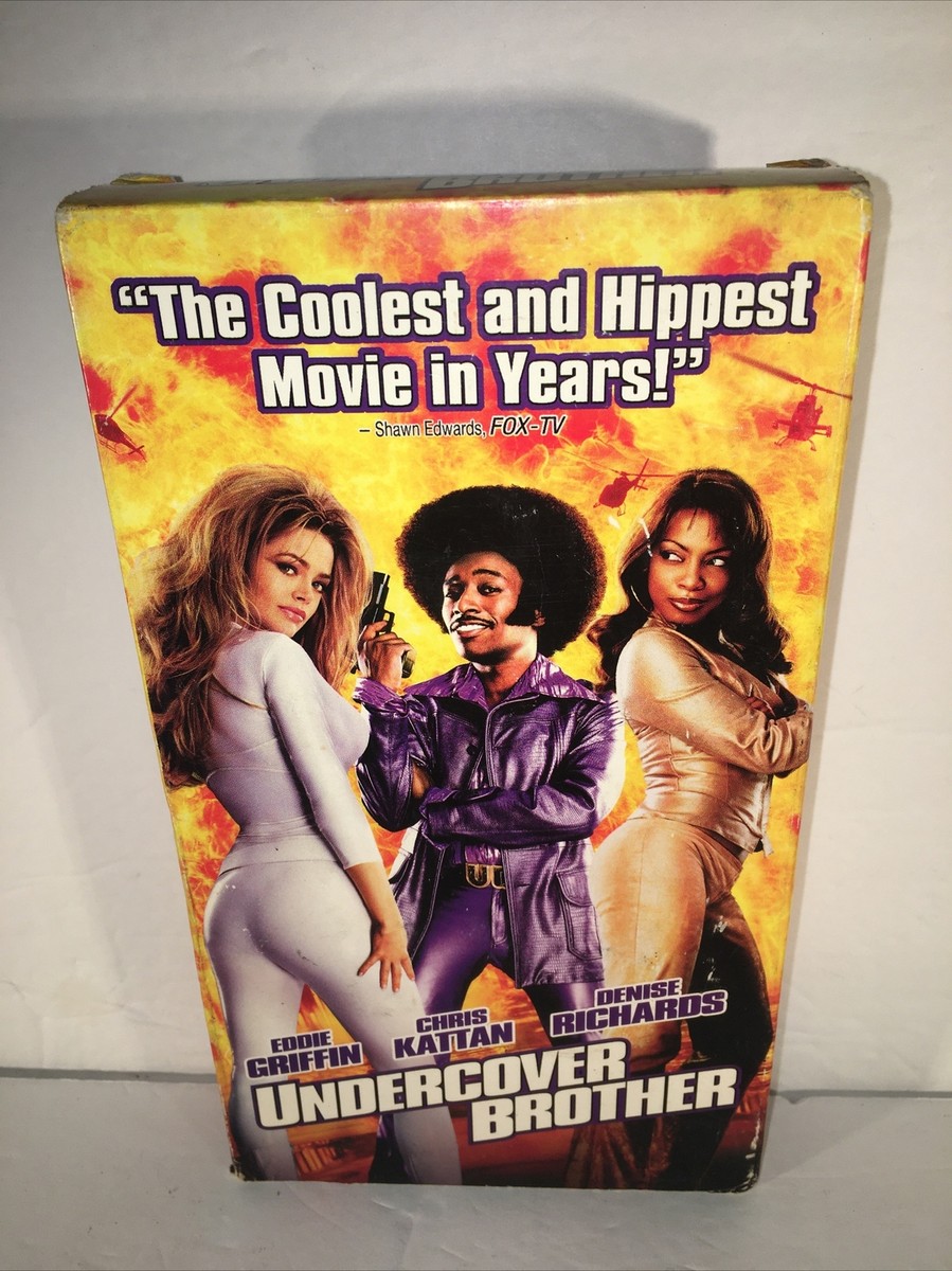 Undercover Brother VHS Chapelle Kattan Griffin Denise Richards