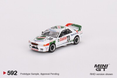Mini GT 1:64 Nissan GT-R (R32) Gr. A #23 1990 Macau Guia Race