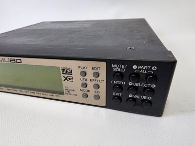 Yamaha MU80 Tone Generator Sound Module MiDI sound source | eBay