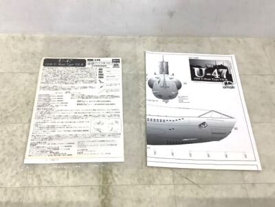AMATI 1/72 U-BOAT 47 Type VII B 1936 Model Kit | eBay