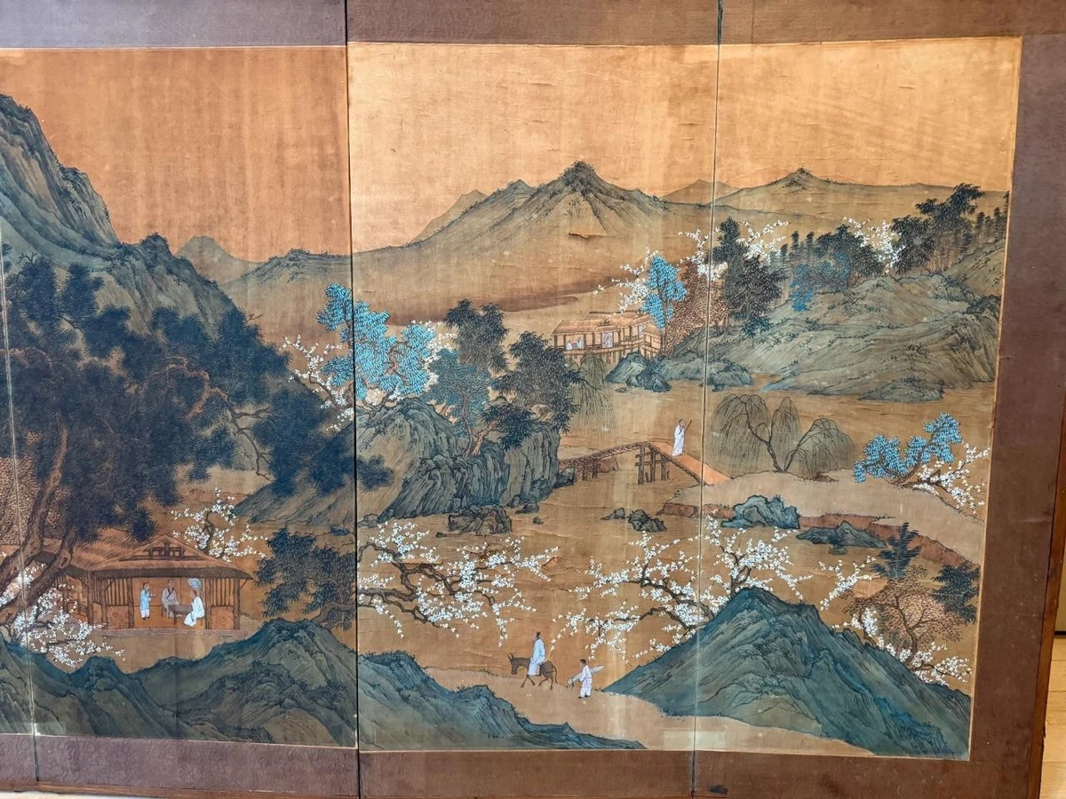 古董原始1850-1899 年中国画作、画卷| eBay