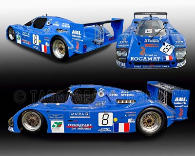 Sauber SHS C6 Group C Prototype Le Mans Classic Race Car Photo