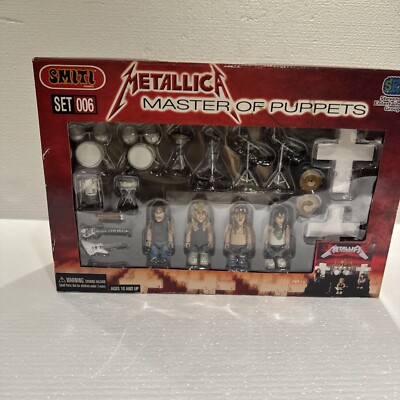 Metallica Master of Puppets Stage & Figure Set Smiti New Sealed | eBay