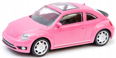 Rastar Volkswagen The Beetle Pink 1:43 Scale 4 Inch Diecast Car in