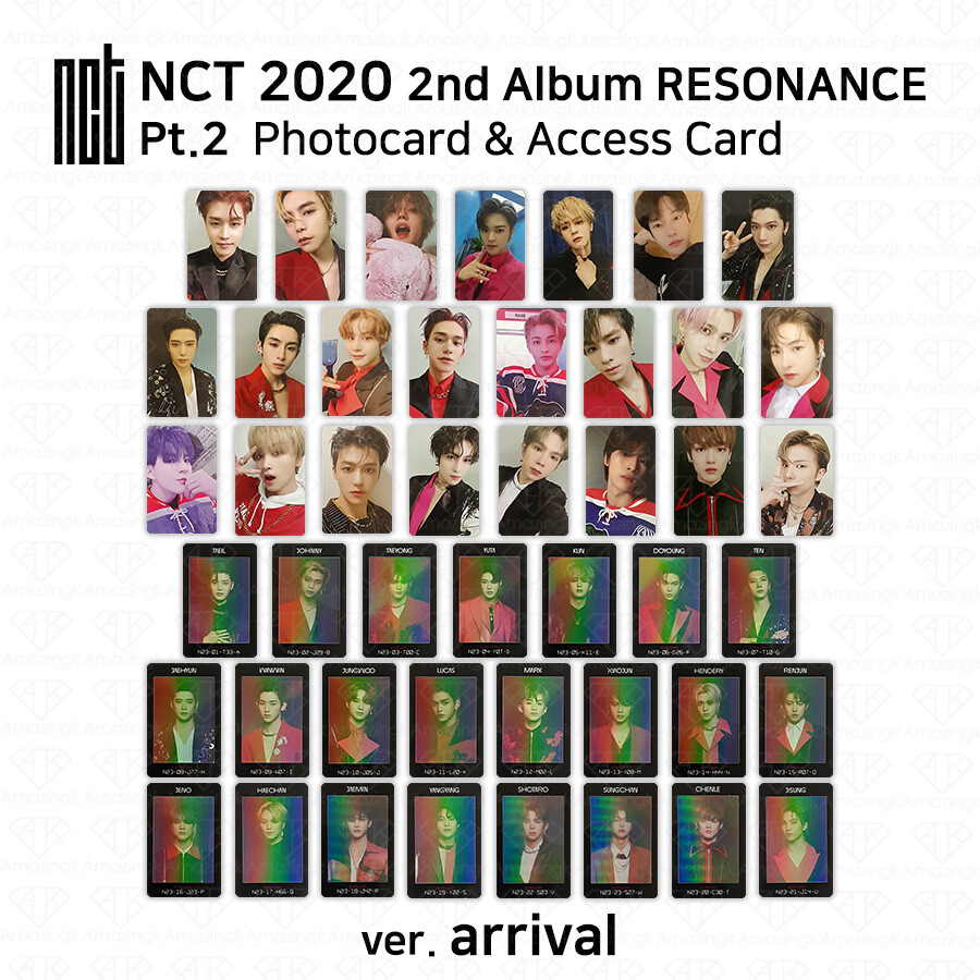NCT 2020 2nd Album Resonance Pt.2 Photocard Access Card Arrival