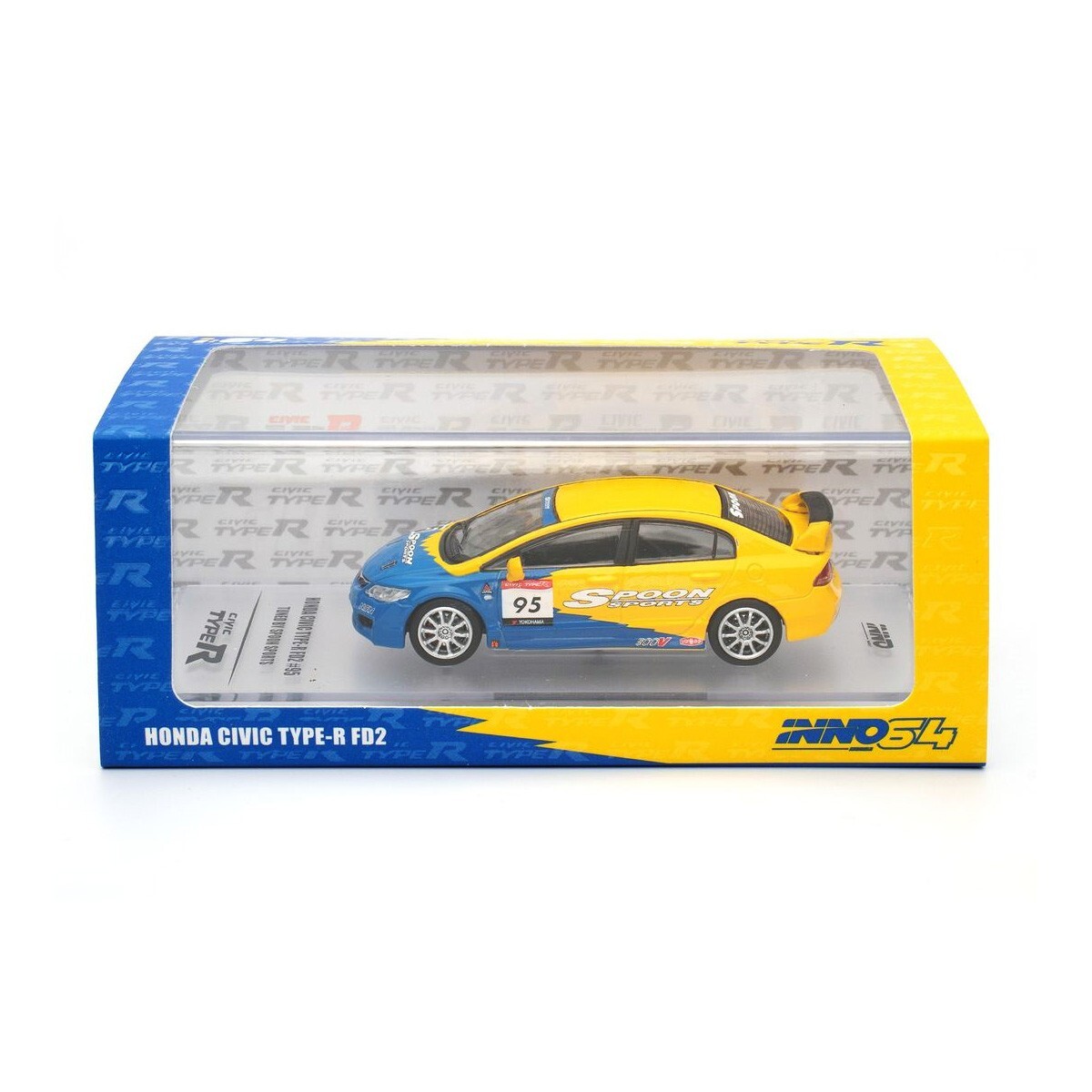 INNO64 HONDA CIVIC TYPE R FD2 #95 TUNED BY SPOON SPORTS SEALED | eBay