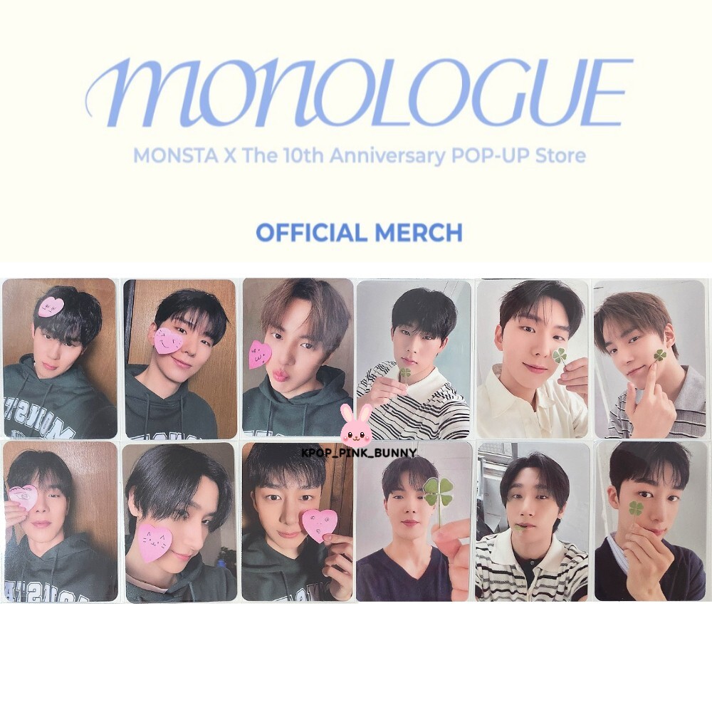 ON HAND] MONSTA X THE 10TH ANNIVERSARY POP-UP STORE MONOLOGUE
