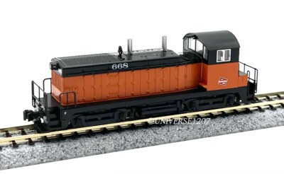 N Scale Kato 176-4364 NW2 Milwaukee Road #668 Diesel Switcher