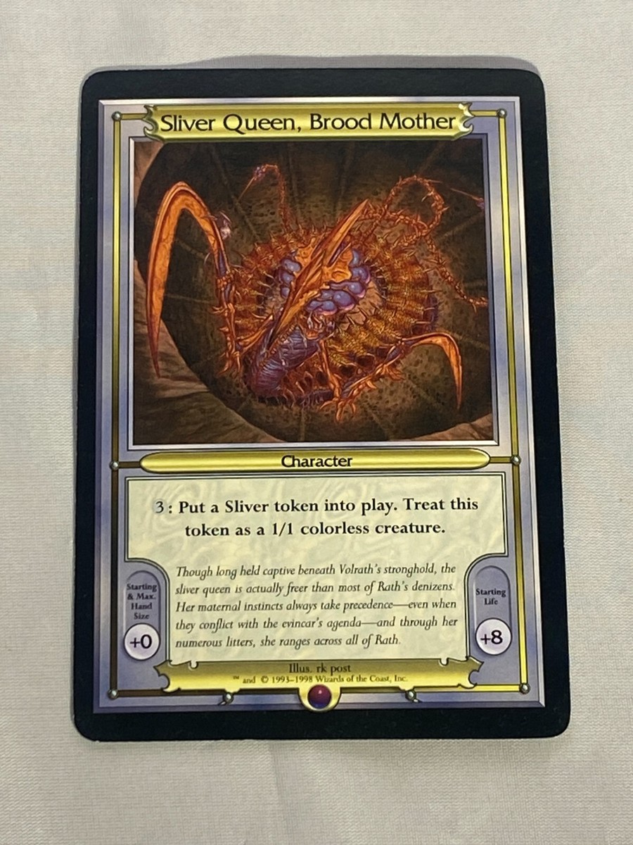 MTG Sliver Queen, Brood Mother Vanguard Oversized | eBay