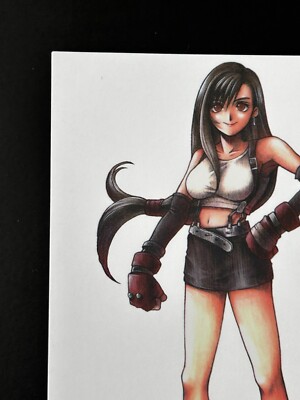 Tifa Lockhart FINAL FANTASY VII Anniversary Art Museum Card 1-003