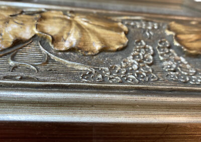 Windsor Art Mirror VTG Gold Gilded Frame, Beveled 18” X 16”/ 9.5”X