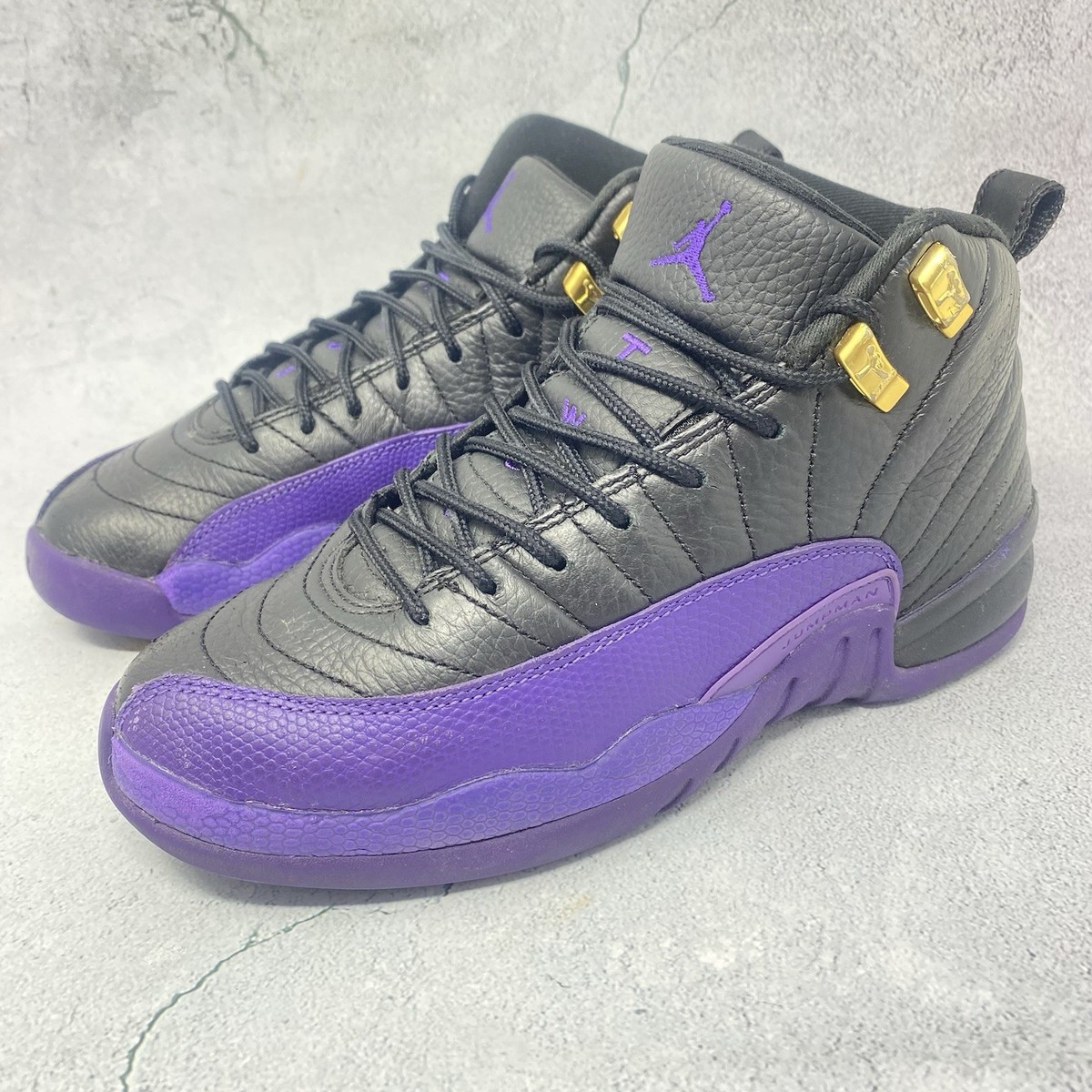 Nike Air Jordan 12 Retro Phoenix Suns Purple GS Youth Boys Sz 4.5Y