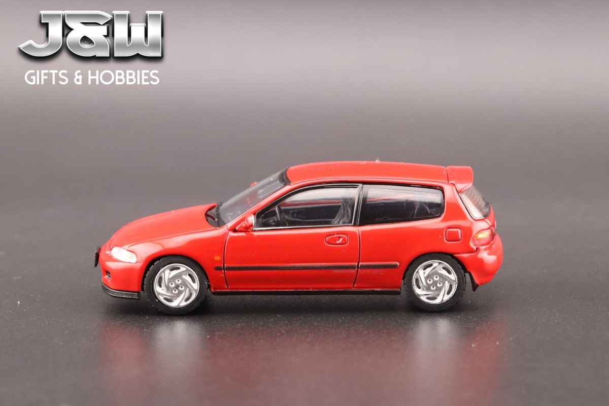 Hobby Japan Honda CIVIC (EG6) SIR-Ⅱ Milano Red JDM64 1/64 | eBay