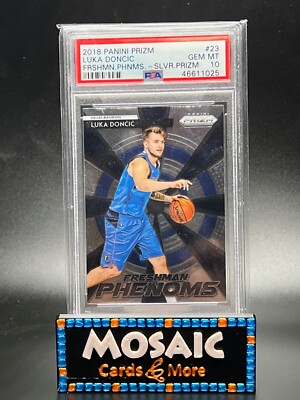 2018-19 Panini Prizm Luka Doncic Freshman Phenoms Silver Prizm RC
