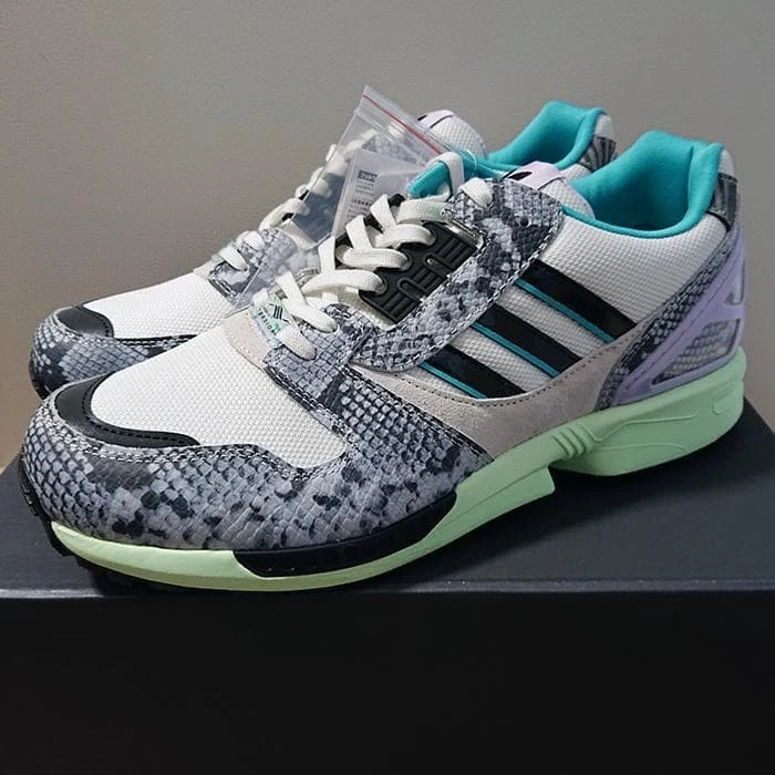 adidas ZX 8000 Lethal Nights Aqua/Cloud White/Core Black 2020 for