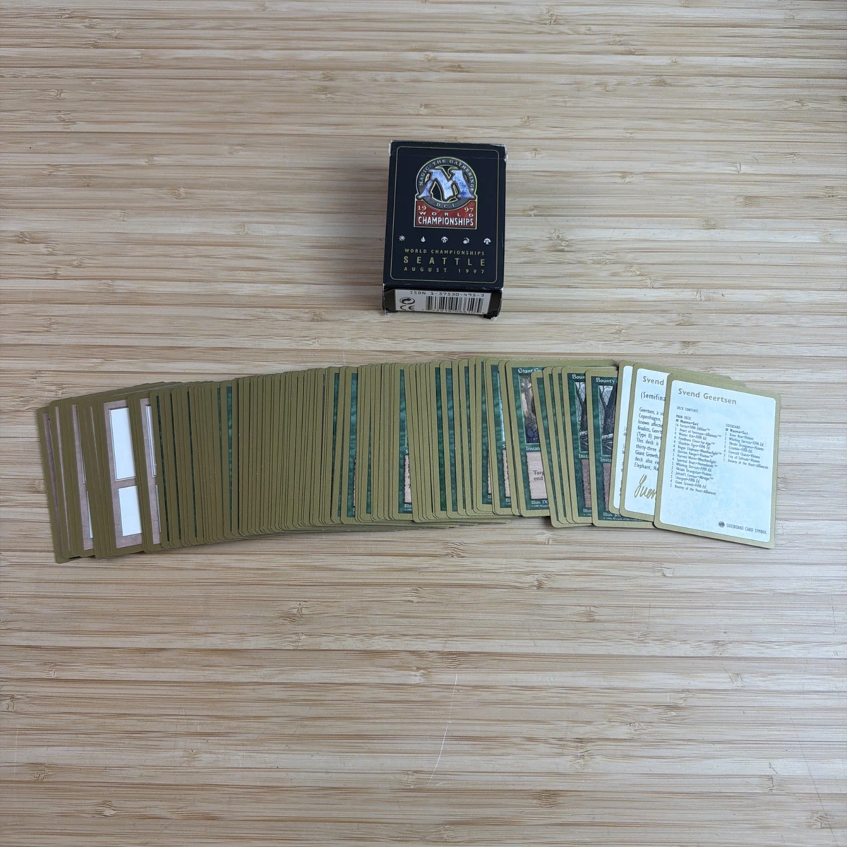 magic world championship deck products for sale | eBay