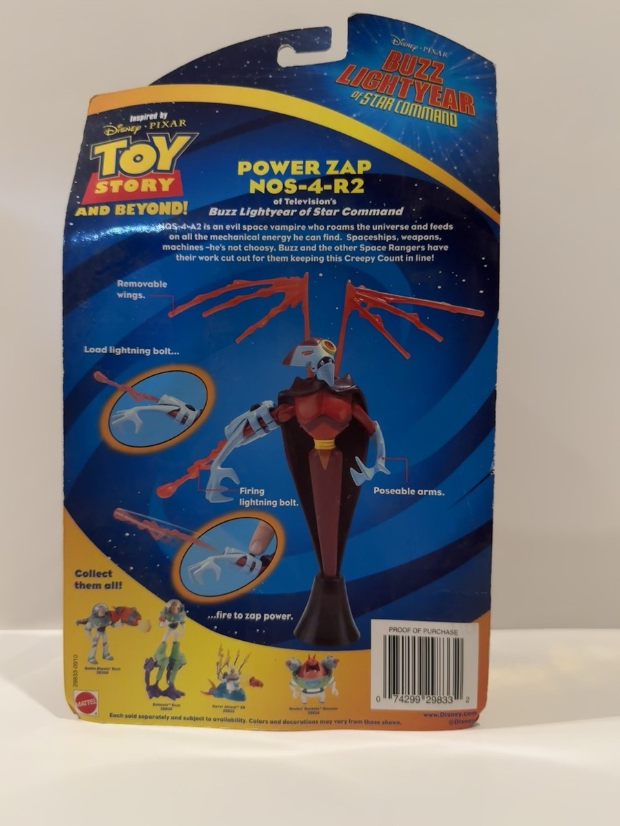 Mattel Disney Toy Story Buzz Lighter : Power Azp Nos 4 A2 Action