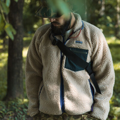 Bronson Sherpa Fleece Jacket Liner Classic Retro Outerwear Outdoor