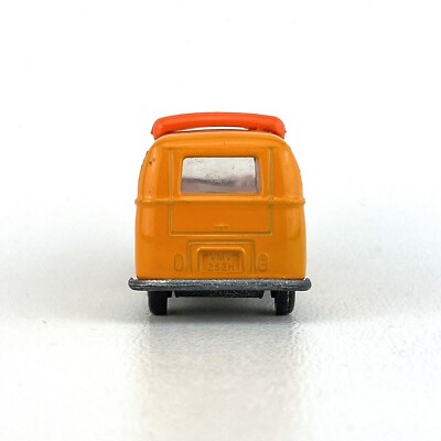 Matchbox Superfast No. 23 Volkswagen Camper Orange 1970 With Top