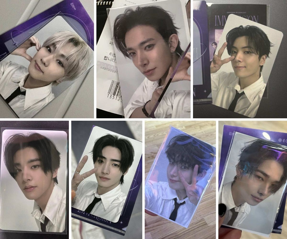 ENHYPEN x IMMERSION VR CONCERT week2 benefit poca PHOTOCARD