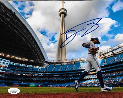 BO BICHETTE CN TOWER BLUE JAYS METS AUTOGRAPHED SIGNED PHOTO 8X10