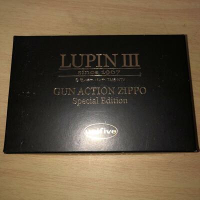 Zippo Lupine The Third Lupin 3rd Gun Action Special Edition