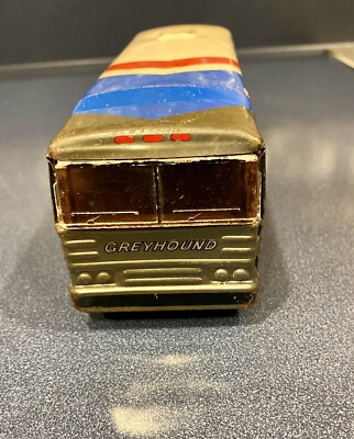 Vintage 1976 Tin Buddy L Greyhound Bus Americruiser 4950 Made in